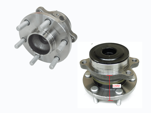 Keteparts Nissan Navara D40 2wd Wheel Hub Front