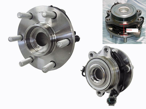 Keteparts Nissan Navara D40 4wd Wheel Hub Front