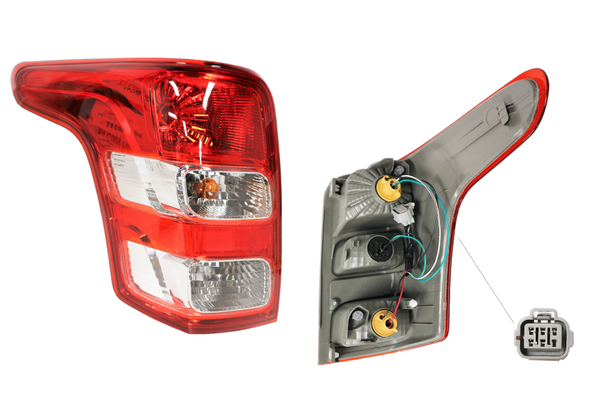Keteparts Mitsubishi Triton Mq Tail Light Left Hand Side