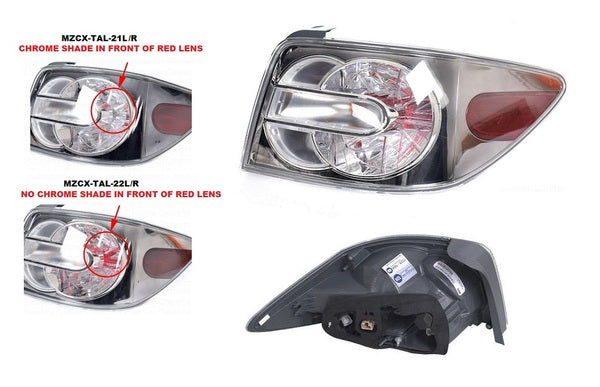 Keteparts Mazda Cx-7 Er Tail Light Right Hand Side