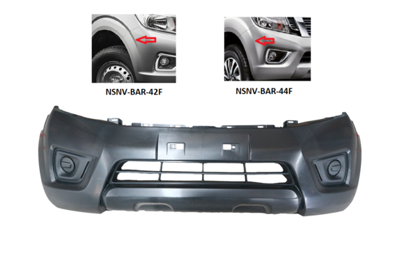 Keteparts Nissan Navara D23 Np300 Front Bar Cover