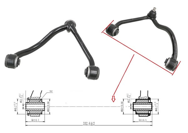 Keteparts Kia Sorento Bl Control Arm Right Hand Side Front Upper