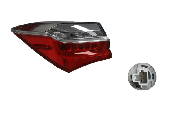 Keteparts Toyota Corolla Zre172 Series 2 Sedan Tail Light Left Hand Side Outer