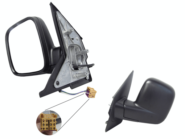 Keteparts Volkswagen Transporter T5 Door Mirror Left Hand Side