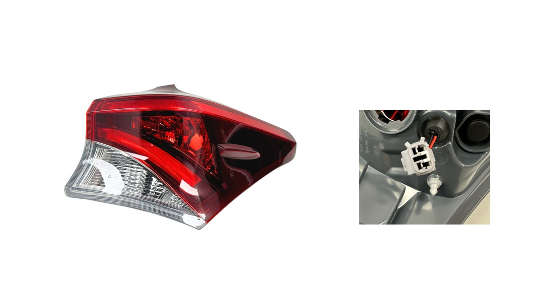 Keteparts Toyota Corolla Zre182 Tail Light Outer Right Hand Side