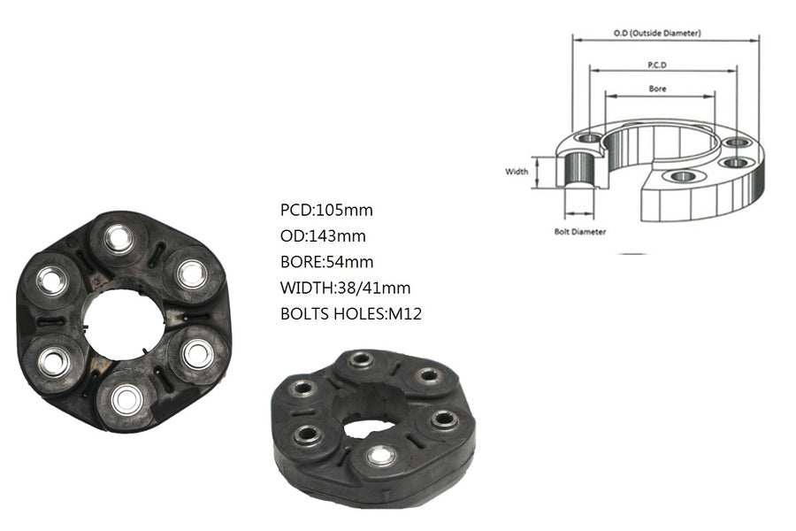 Keteparts Bmw X Series E84 Tail Shaft Coupling