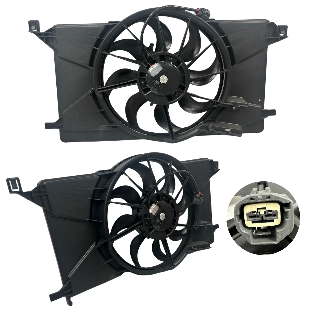 Keteparts Ford Focus Lw Fan For Radiator & Condenser