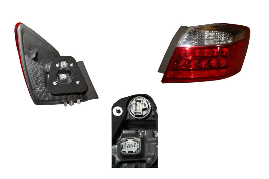 Keteparts Honda Accord Cr Sedan Series 1 Tail Light Right Hand Side