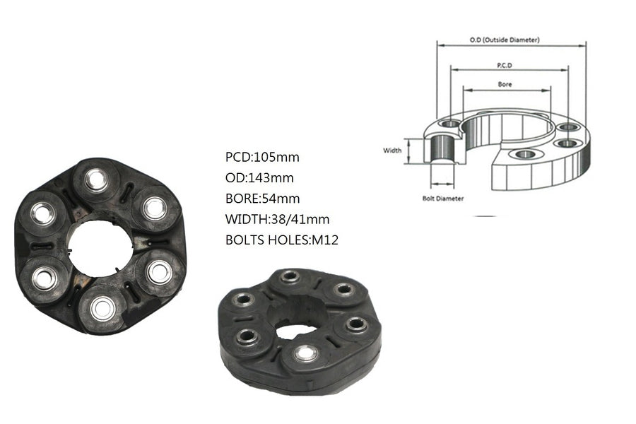 Keteparts Bmw 1 Series E87/E88/F20/F21 Tail Shaft Coupling