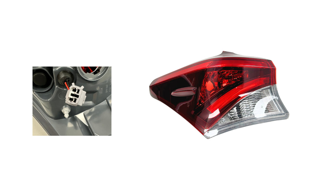 Keteparts Toyota Corolla Zre182 Tail Light Outer Left Hand Side