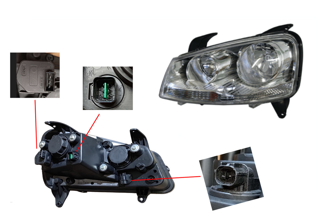 Keteparts Great Wall V200/V240 K2 Headlight Left