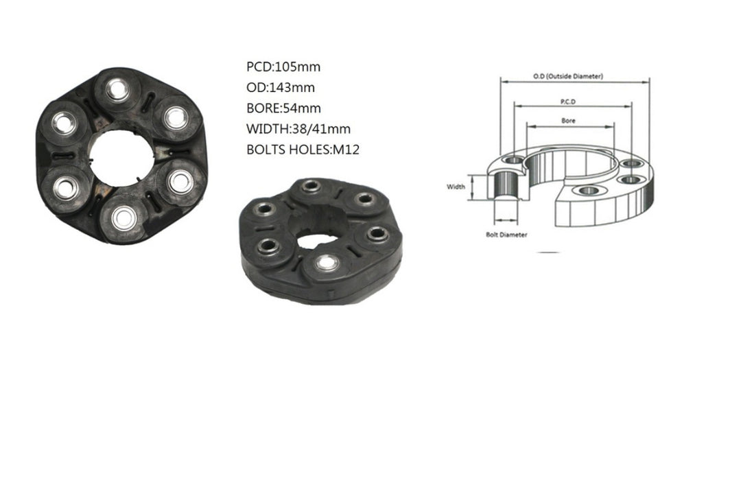 Keteparts Bmw 2 Series F22/F23/F87 Tail Shaft Coupling