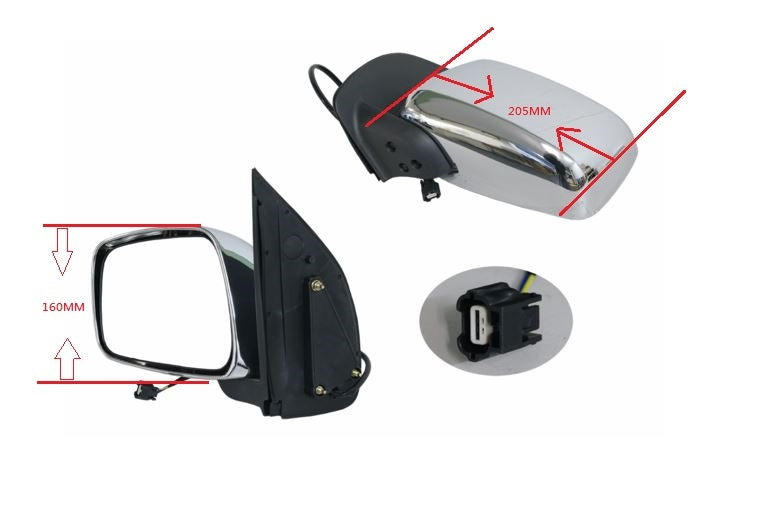 Keteparts Nissan Pathfinder R51 Door Mirror Left Hand Side