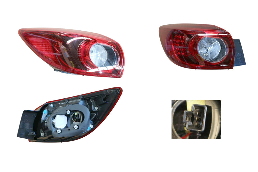 Keteparts Mazda 3 Bm Bn Hatchback Tail Light Left Hand Side Outer