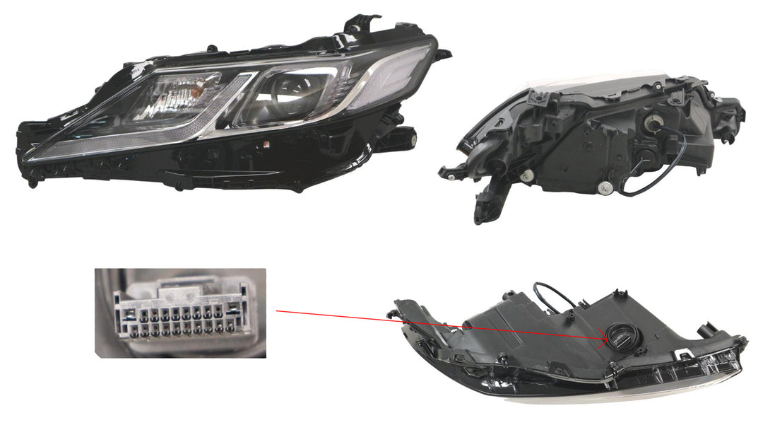 Keteparts Toyota Camry Asv70/Gsv70/Axvh71(Ascent/Ascent Sport) Headlight Left Hand Side