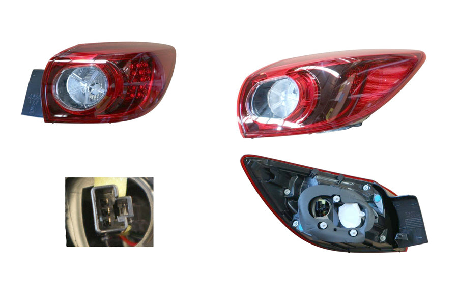 Keteparts Mazda 3 Bm Bn Hatchback Tail Light Right Hand Side Outer