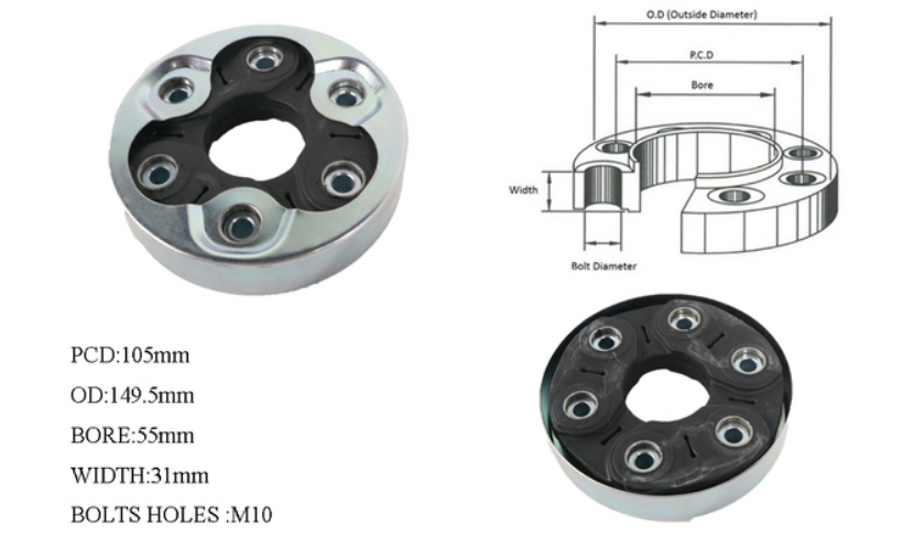 Keteparts Audi A3 8p Rear Tail Shaft Coupling