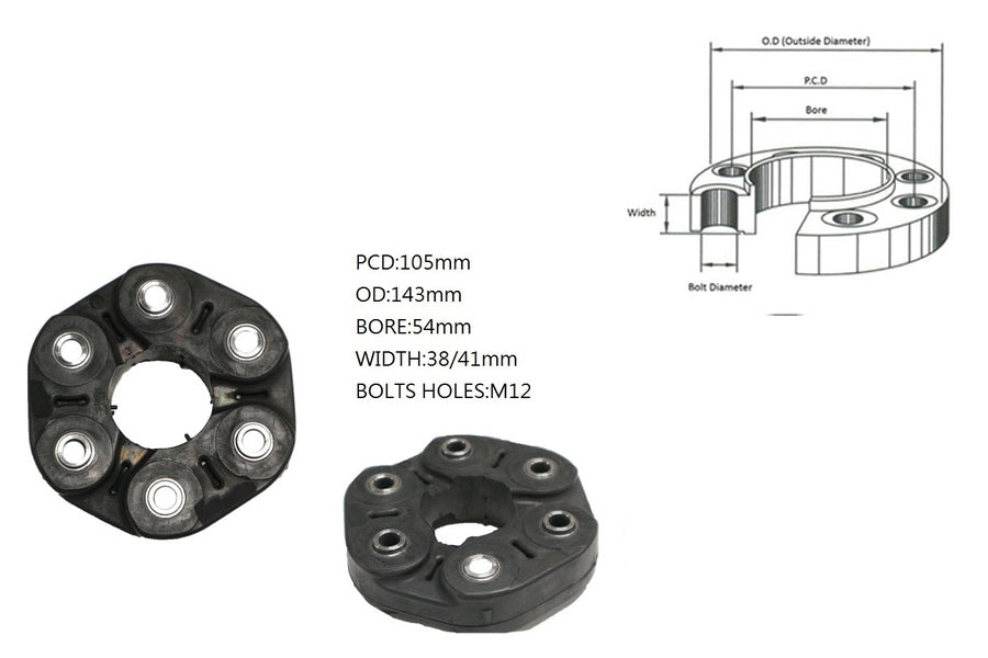 Keteparts Bmw 6 Series E63/E64 Tail Shaft Coupling