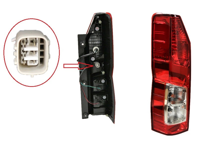 Keteparts Toyota Hiace Gdh300r/Gdh320r/Gdh/322r/Grh 300r/Grh320r Tail Light Left Hand Side