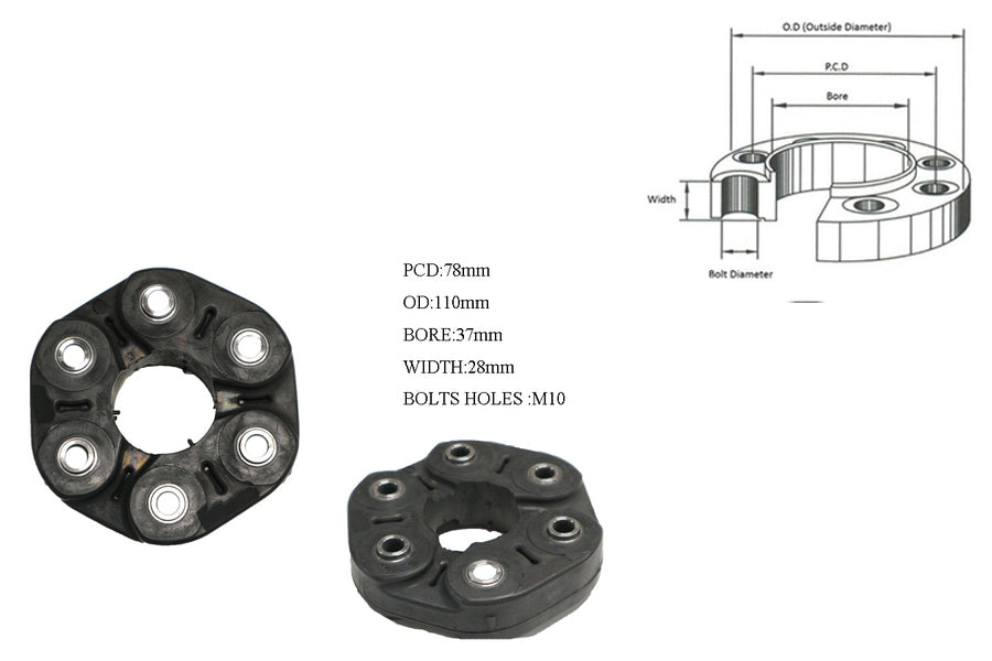 Keteparts Bmw Z4 E85 Tail Shaft Coupling
