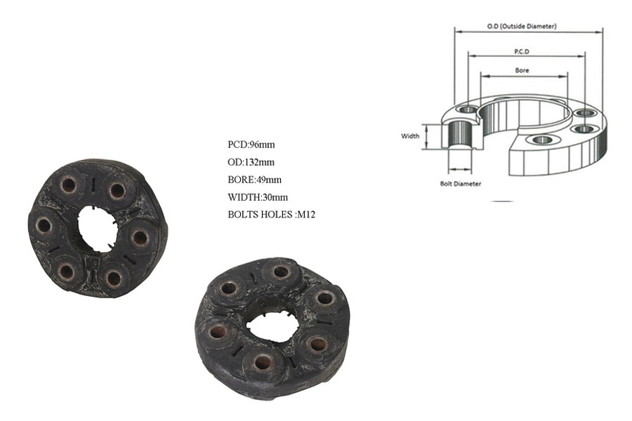 Keteparts Bmw X3 E83/F25/G01 Tail Shaft Coupling
