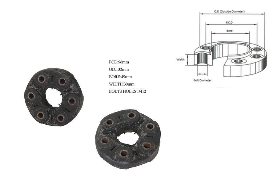 Keteparts Bmw X5 E53/E70 Tail Shaft Coupling
