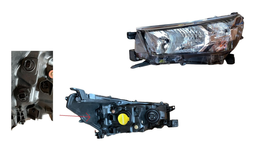 Keteparts Toyota Hilux Workmate 4wd Headlight Left Hand Side