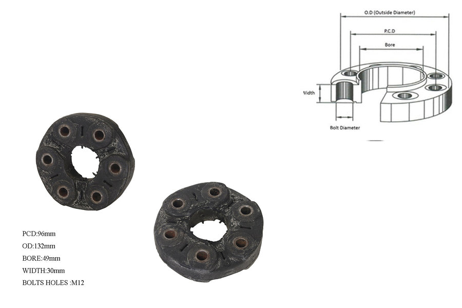 Keteparts Land Rover Range Rover P38 Tail Shaft Coupling