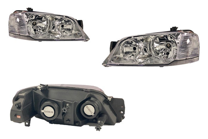 2004-2009 FORD TERRITORY SX/SY HEADLIGHT CHROME SET