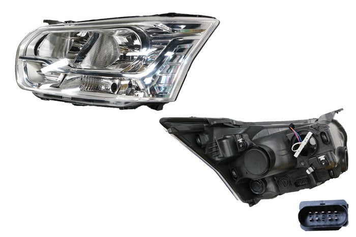 2014- ONWARDS FORD TRANSIT VO HEADLIGHT LEFT HAND SIDE