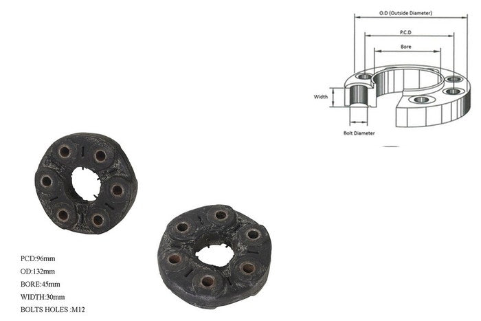 2004-2011 FORD TERRITORY SX/SY TAIL SHAFT COUPLING